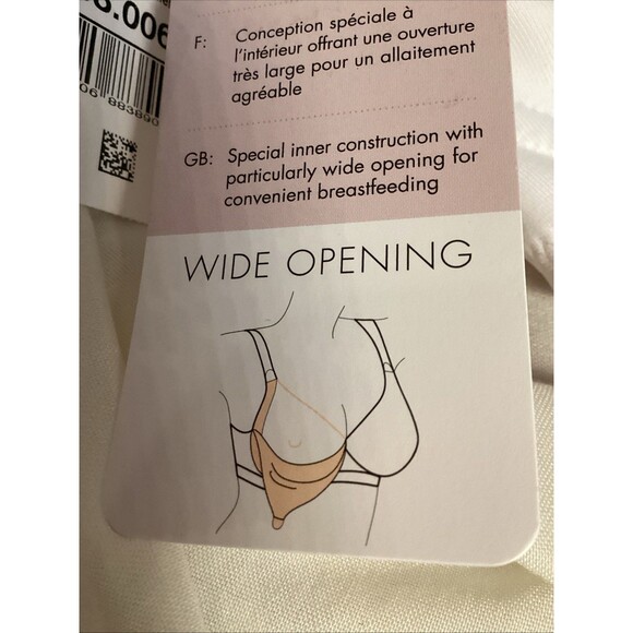 Anita Maternity Basic Nursing Bra 5068 Underwired Supportive Maternitywear 36F - Picture 8 of 16